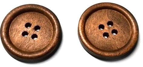 Solid Wooden Button