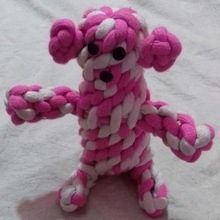 Multi Color Braided Cotton Rope Dog Toy