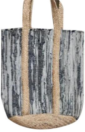 Printed Designer Jute Handbag, Size : 14x14inch