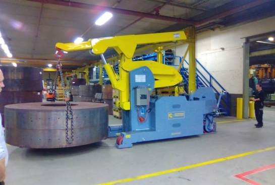 Cranes for Tyre Moulding Minidrel 100S_ARR