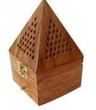 Gemstone Wooden Pyramid, Style : Religious