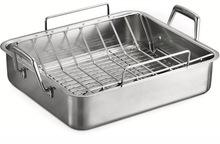 Stainless Steel Baking Tray With Grill