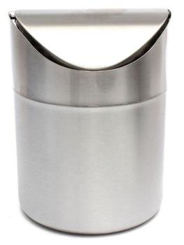 Stainless Steel Tabletop teabag/paper Swivel waste bin