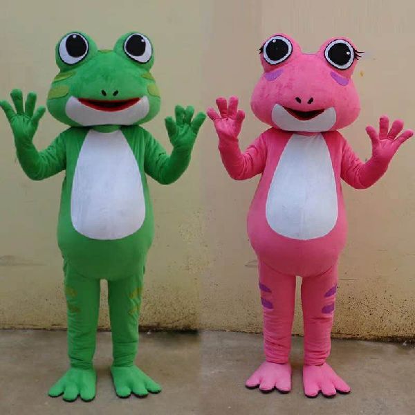 Smiling Frog Series Mascot Costume