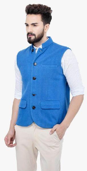 Bright Blue Wool Modi Jacket