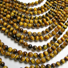 Tiger Eye Round Beads Strand