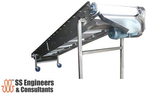 Belt Stainless Steel Inclined Conveyor