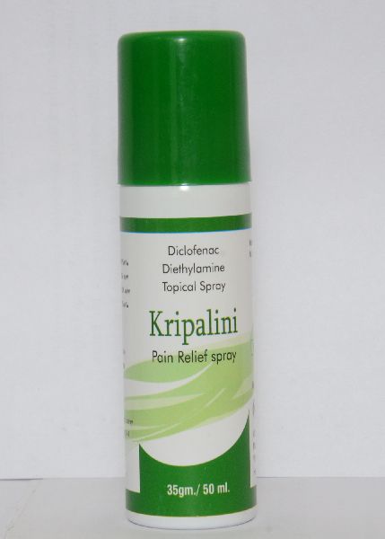 35gm Kripalini Pain Reliever Spray, Shelf Life : 1year