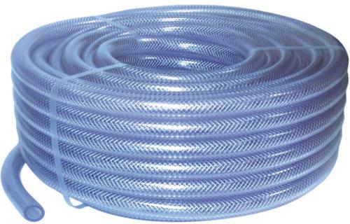 PVC Nylon Braided Hoses, Color : Blue, Transparent