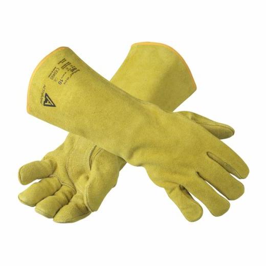 Cotton Ansell Workguard Gloves, for Constructinal, Domestic, Industrial, Size : Medium