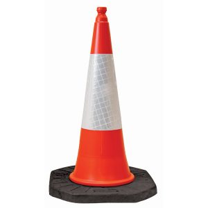 Safety Traffic Cone with Reflective Sleeve