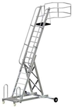 Aluminium Economy Tower Ladder, Color : Silver