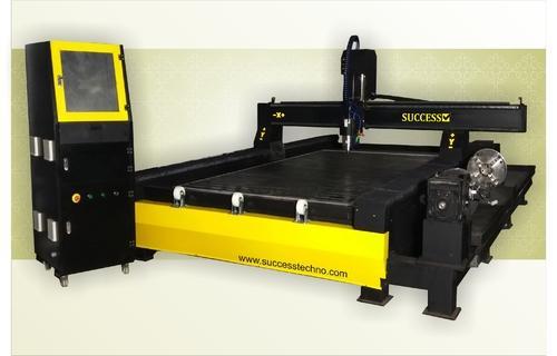 Rotary CNC Stone Engraving Machine