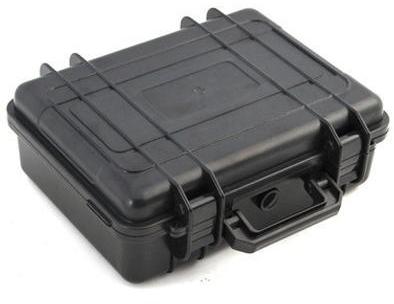 ABS Waterproof Safety Equipment Case, Color : Black
