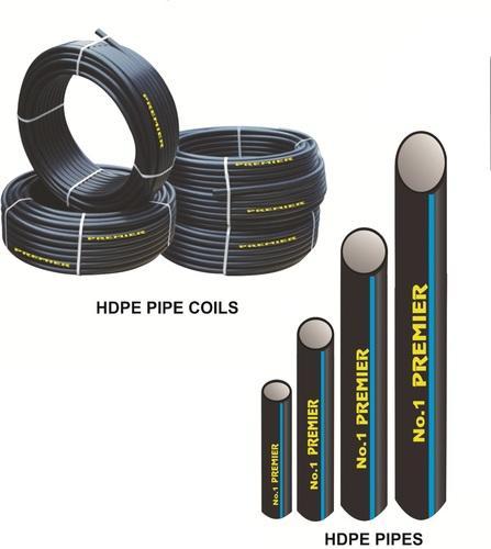 Premier HDPE Pipe, Color : Black