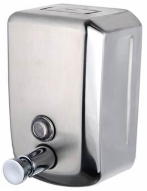 Metal Manual Soap Dispenser, for Home, Hotel, Office, Restaurant, School, Capacity : 500-600ml