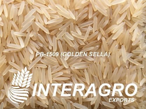 Golden Sella Basmati Rice, Packaging Type : Jute Bag