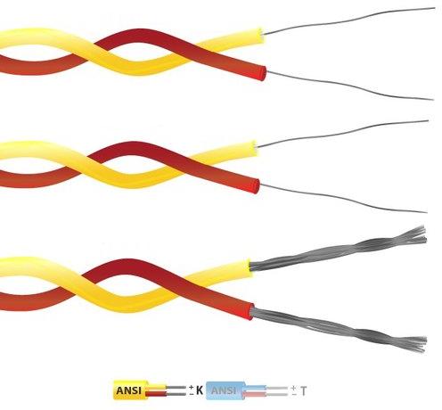 Thermocouple Cable, Conductor Type : flexible