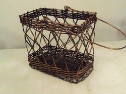 Aluminium Rectangular Handcrafted Basket