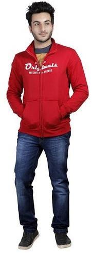 Boys Full Sleeve Fleece Jacket, Size : All Sizes