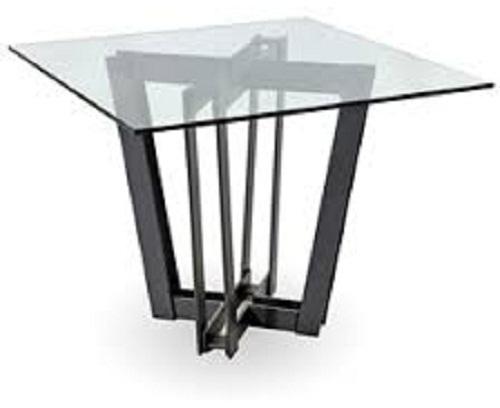 Metalart SS202 SS304 Gloss SS Dining Table, Size : 2x2, 3x3, 4x4, 5x3