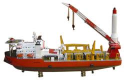 Barge Ship Model