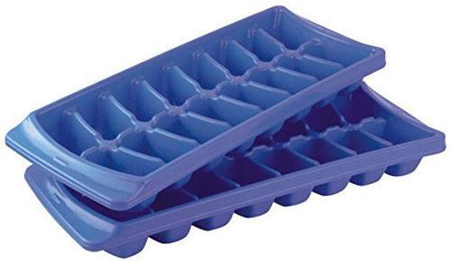 Blue Plastic Ice Tray