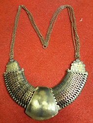 Sami Arts Gold Plated Necklace, Color : Golden