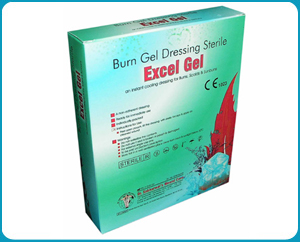 Burn Gel Dressing, for Surgical Use, Packaging Type : Paper Box