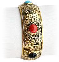 Metal Handicraft Bracelet, Feature : Colorful, Fashionable, Shiny Look