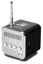 Electric Aluminium mini radio, for Entertainment