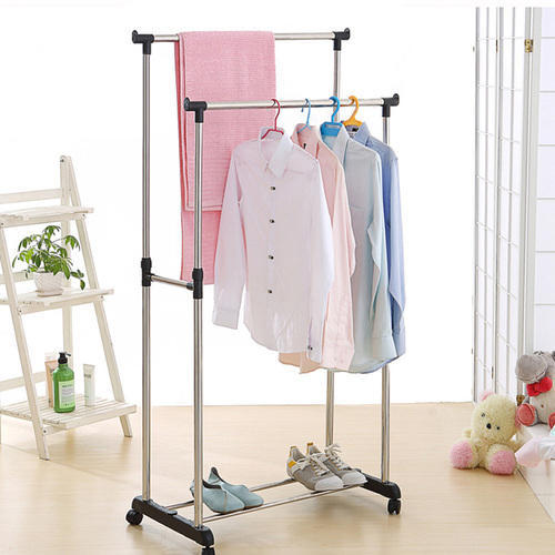 GVS Stainless Steel Garment Display Stand