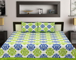 Touch Feel Printed Double Bedsheets, Size : 90 x 108 inch