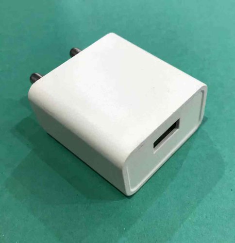 OEM ABS Usb Mobile Charger, Color : White