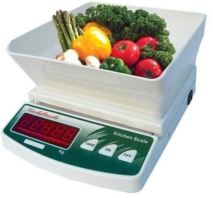 Kitchen Scales, Power : Mains / Battery (4 x 1.5 V AA)