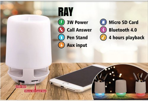 Ray Cube Bluetooth Speaker, Size : Medium