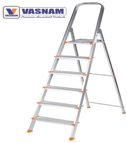 Vasnam Aluminium Step Ladder 5+1, for Construction, Home, Industrial, Feature : Durable, Eco Friendly