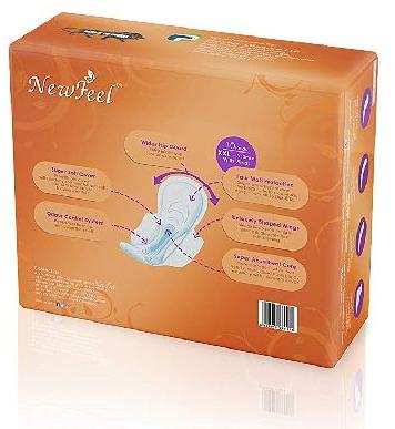 Cotton 310mm Unique Sanitary Pads, Feature : Antiseptic, Breathable, Free Belt, Fully Cottony, High Absorbency