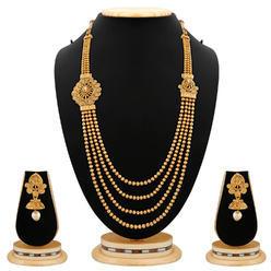 Kundan 4 Layer Necklace Set, Occasion : Anniversary, Engagement, Wedding