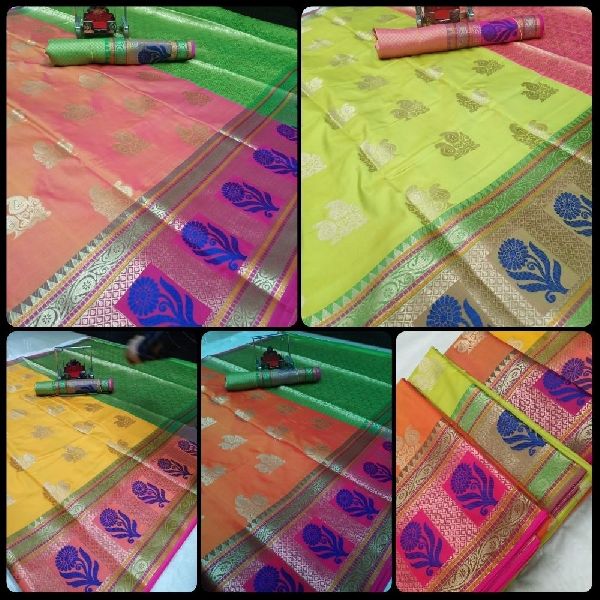 Banarasi Handloom Weaving Silk Saree