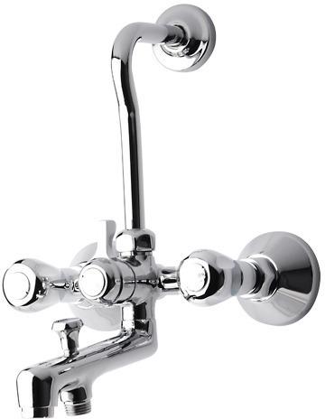 Stainless Steel Wall Mixer Tap, for Bathroom