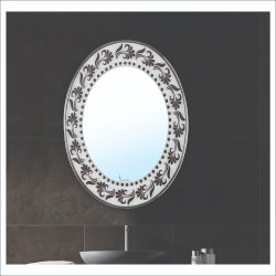 GEN-X Glass White A/t Mirror, Size : 24X18 INCH