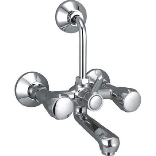Stainless Steel Wall Mounted Mixer Tap, for Bathroom