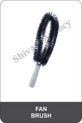 Shivam Agency Plastic Fan Brush, Bristle Material : Nylon