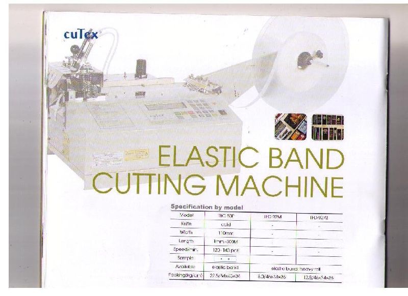 Elastic And Label Cutting Machines