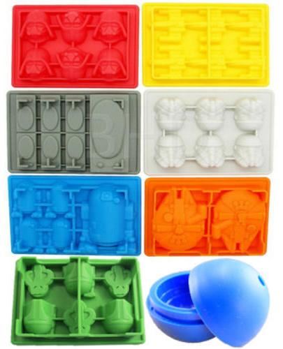 Multicolor Silicone Ice Trays