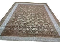 KMC Woolen Hand Knotted Carpet, Size : Customized
