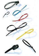 Nylon cable tie, Width : 3.6 mm to 7.6 mm