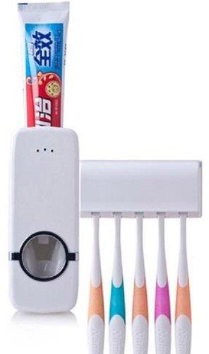 Automatic Plastic Toothpaste Dispenser, for Home, Hotel, Office, Restaurant, Capacity : 100-200ml