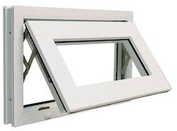 KAKA Casement UPVC Top Hung Windows, Color : White